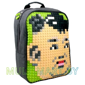 Рюкзак Upixel Canvas Classic Pixel WY-A001 (зеленый) картинка 2